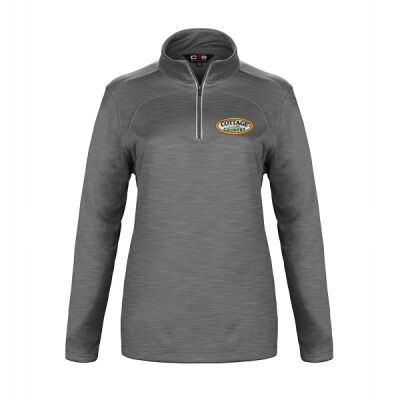 Interlock 1/4 Zip Pullover - Ladies Thumbnail